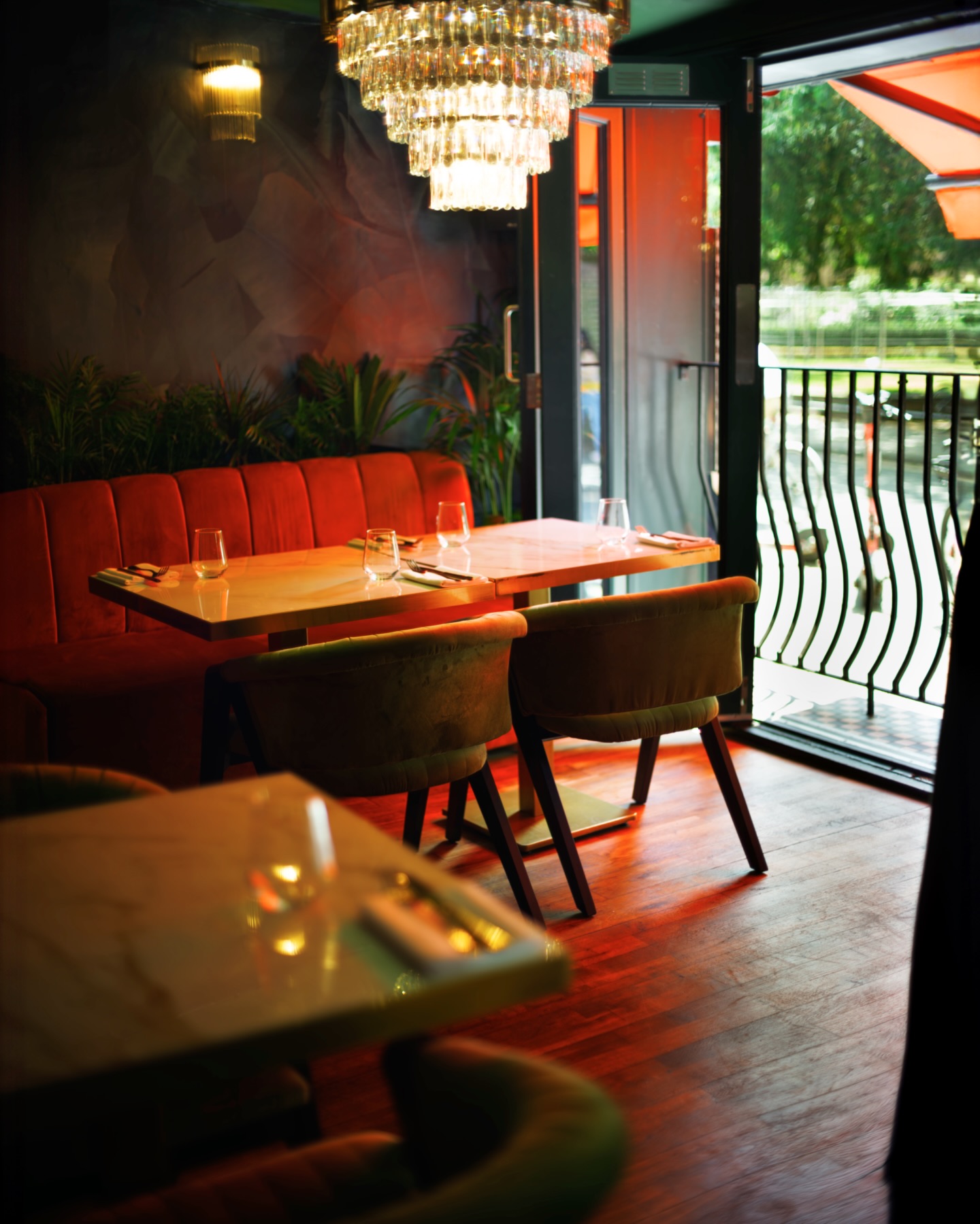 The dining room at Kobe Cambridge